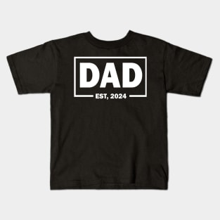 dad est 2024 Kids T-Shirt
